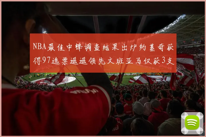NBA最佳中锋调查结果出炉约基奇获得97选票遥遥领先文班亚马仅获3支持