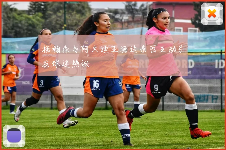 杨瀚森与阿夫迪亚场边亲密互动引发球迷热议